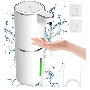 Automatic White Soap Dispenser